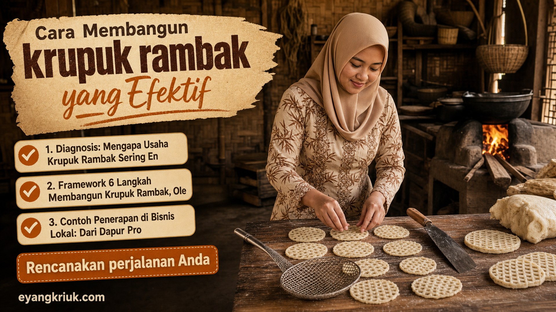 Cara Membangun krupuk rambak yang Efektif