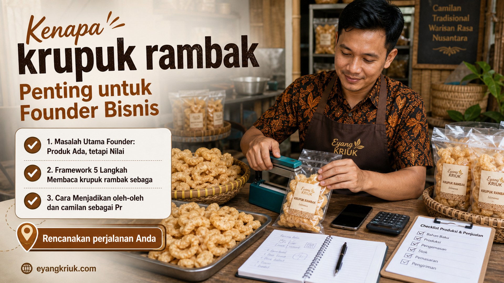 Kenapa krupuk rambak Penting untuk Founder Bisnis