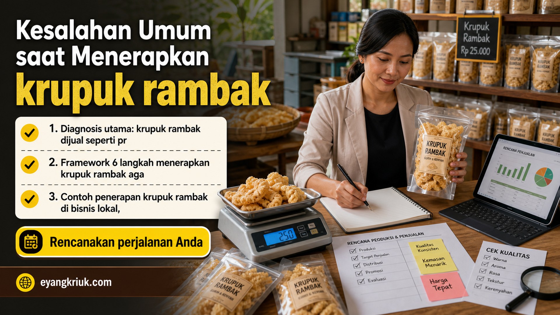 Kesalahan Umum saat Menerapkan krupuk rambak