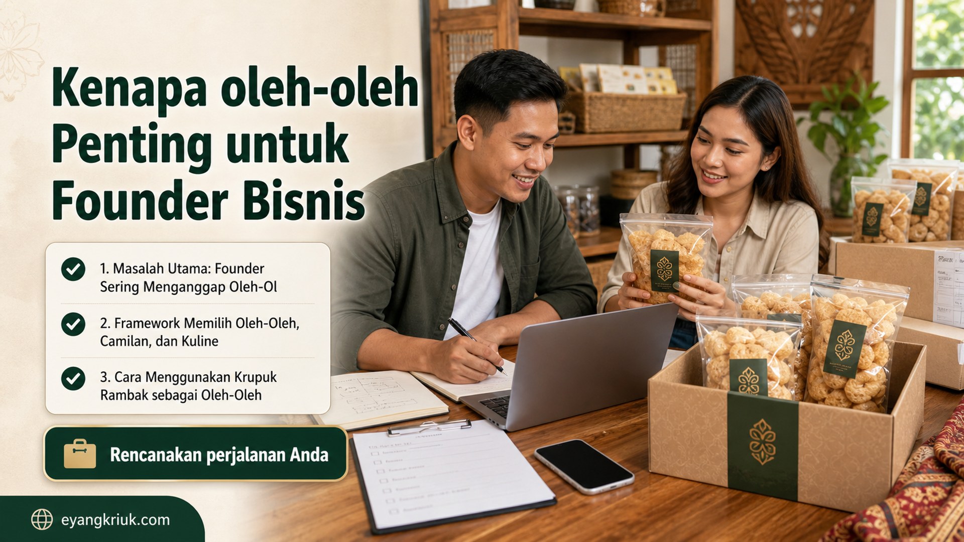 krupuk rambak - Kenapa oleh-oleh Penting untuk Founder Bisnis