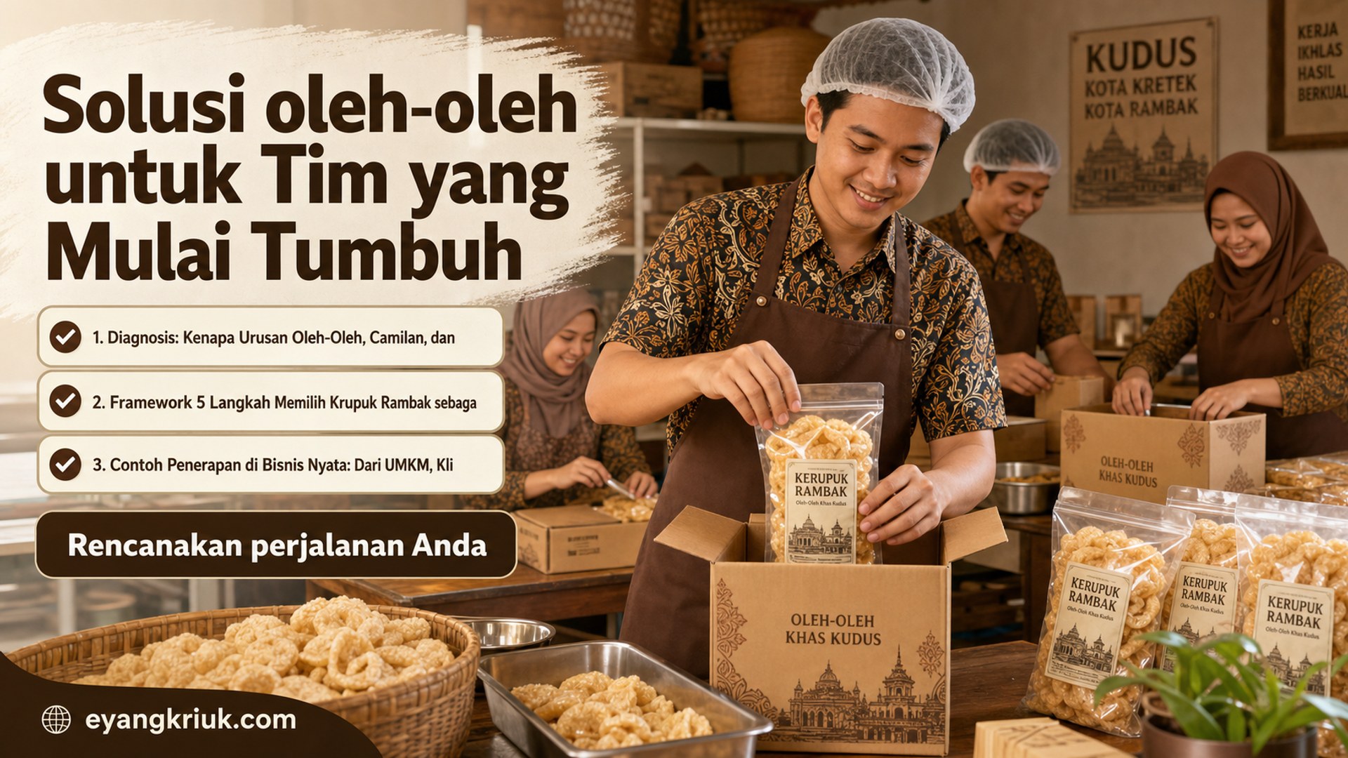krupuk rambak - Solusi oleh-oleh untuk Tim yang Mulai Tumbuh