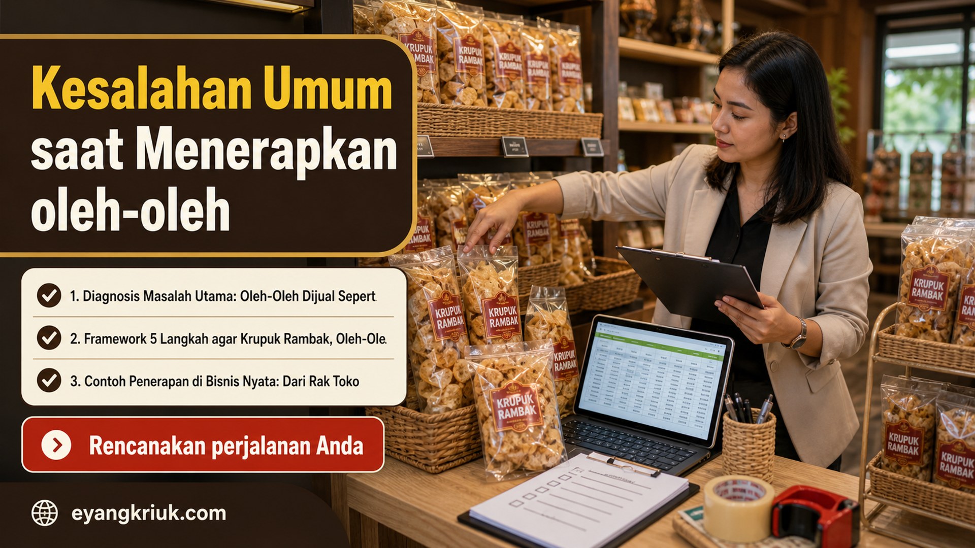 krupuk rambak - Kesalahan Umum saat Menerapkan oleh-oleh