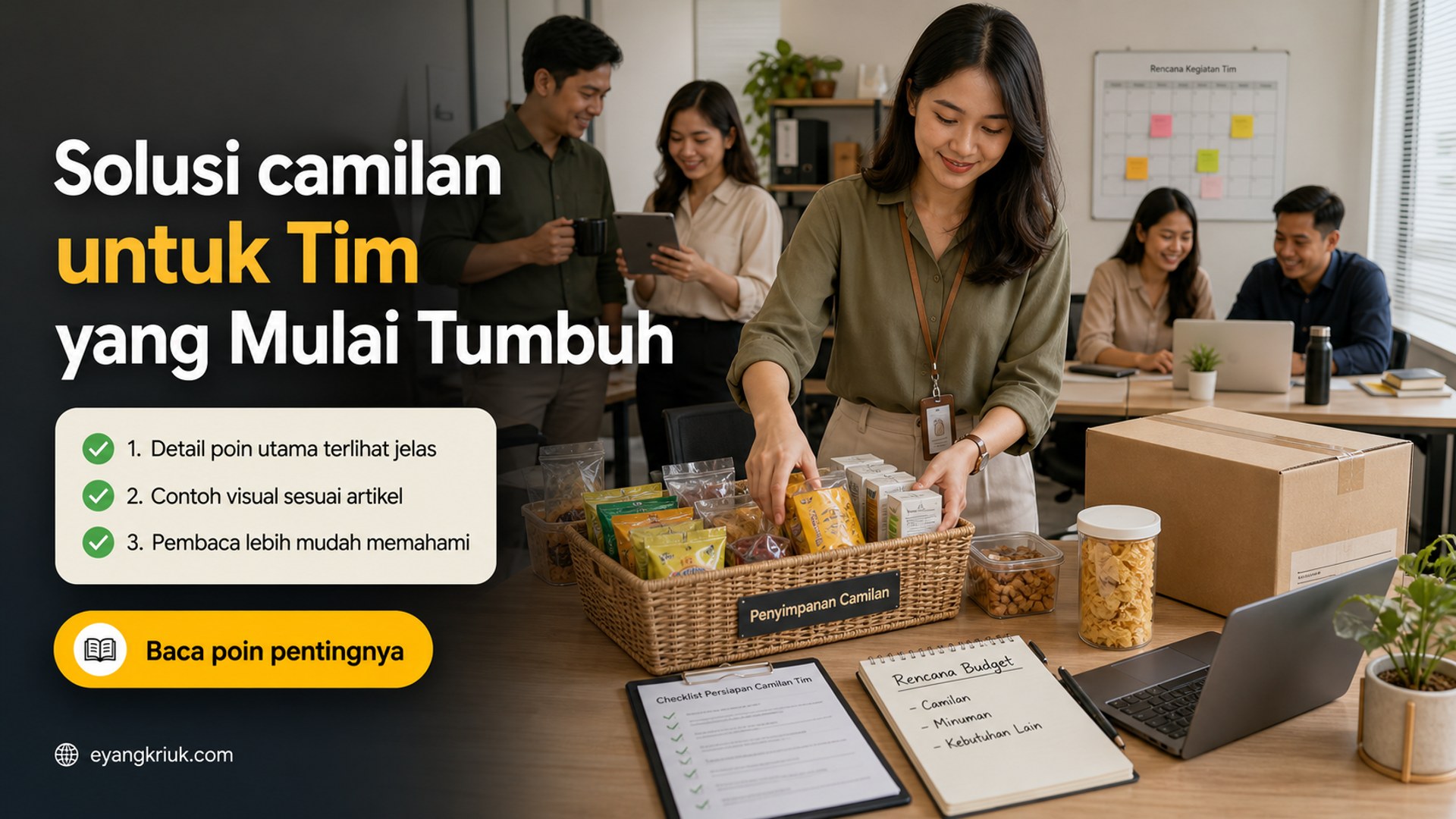 Ilustrasi krupuk rambak - Solusi camilan untuk Tim yang Mulai Tumbuh
