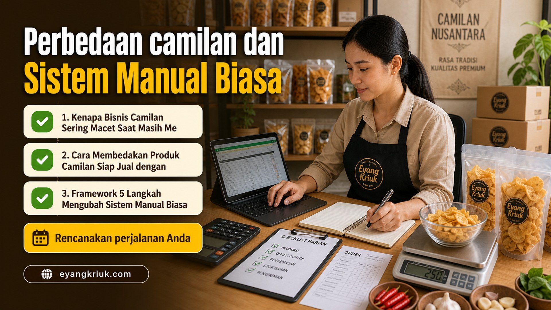krupuk rambak - Perbedaan camilan dan Sistem Manual Biasa