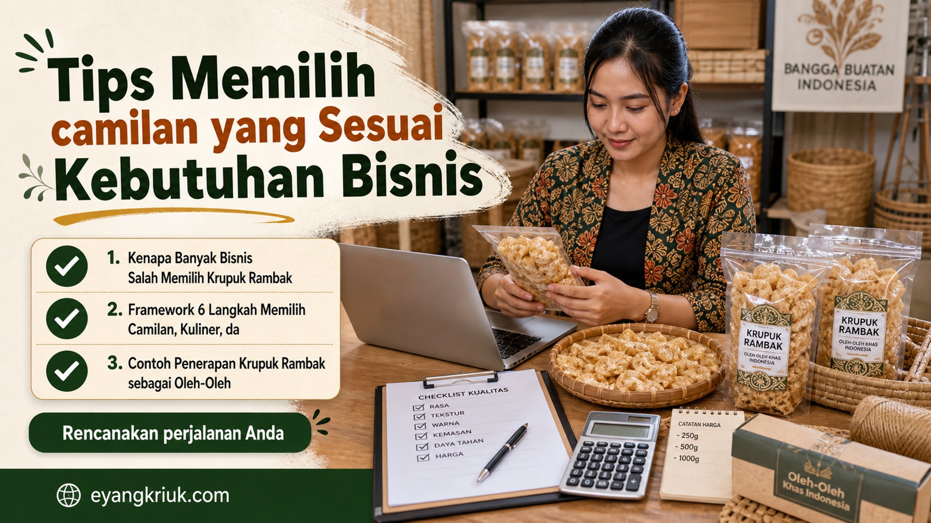 krupuk rambak - Tips Memilih camilan yang Sesuai Kebutuhan Bisnis