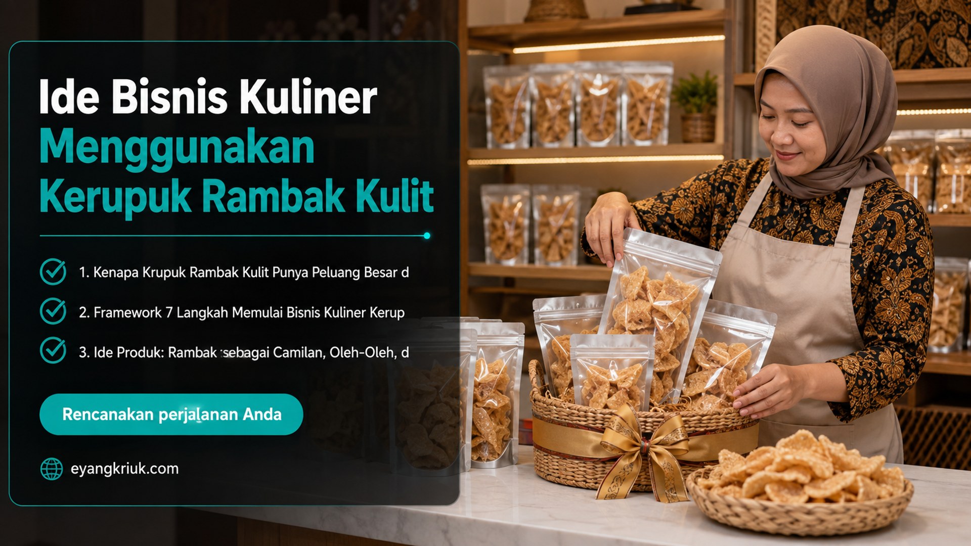krupuk rambak - Ide Bisnis Kuliner Menggunakan Kerupuk Rambak Kulit