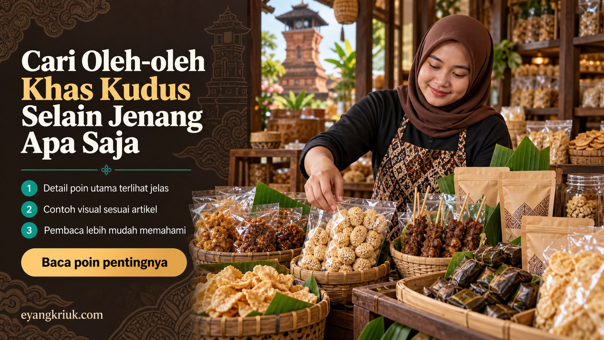 Ilustrasi krupuk rambak - Cari Oleh-oleh Khas Kudus Selain Jenang Apa Saja