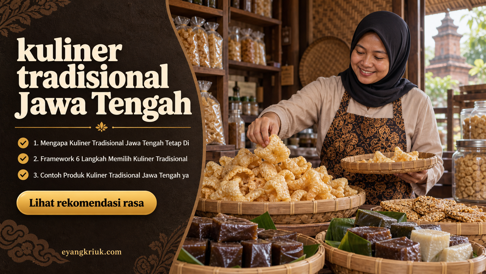 krupuk rambak - kuliner tradisional Jawa Tengah