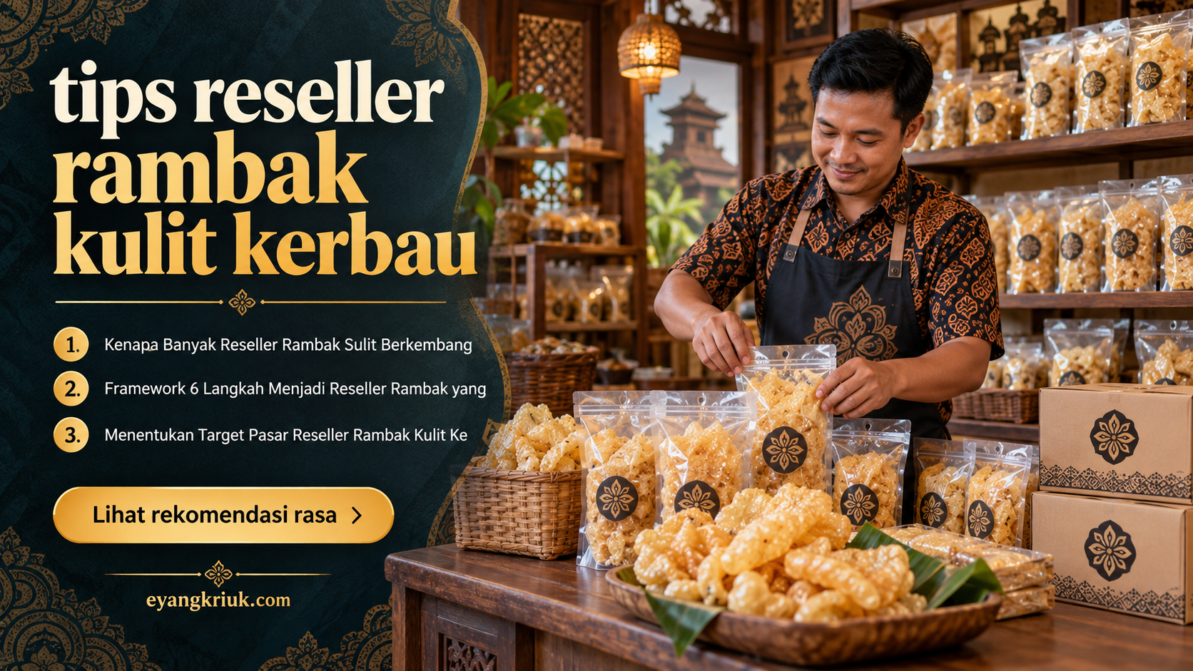 krupuk rambak - tips reseller rambak kulit kerbau